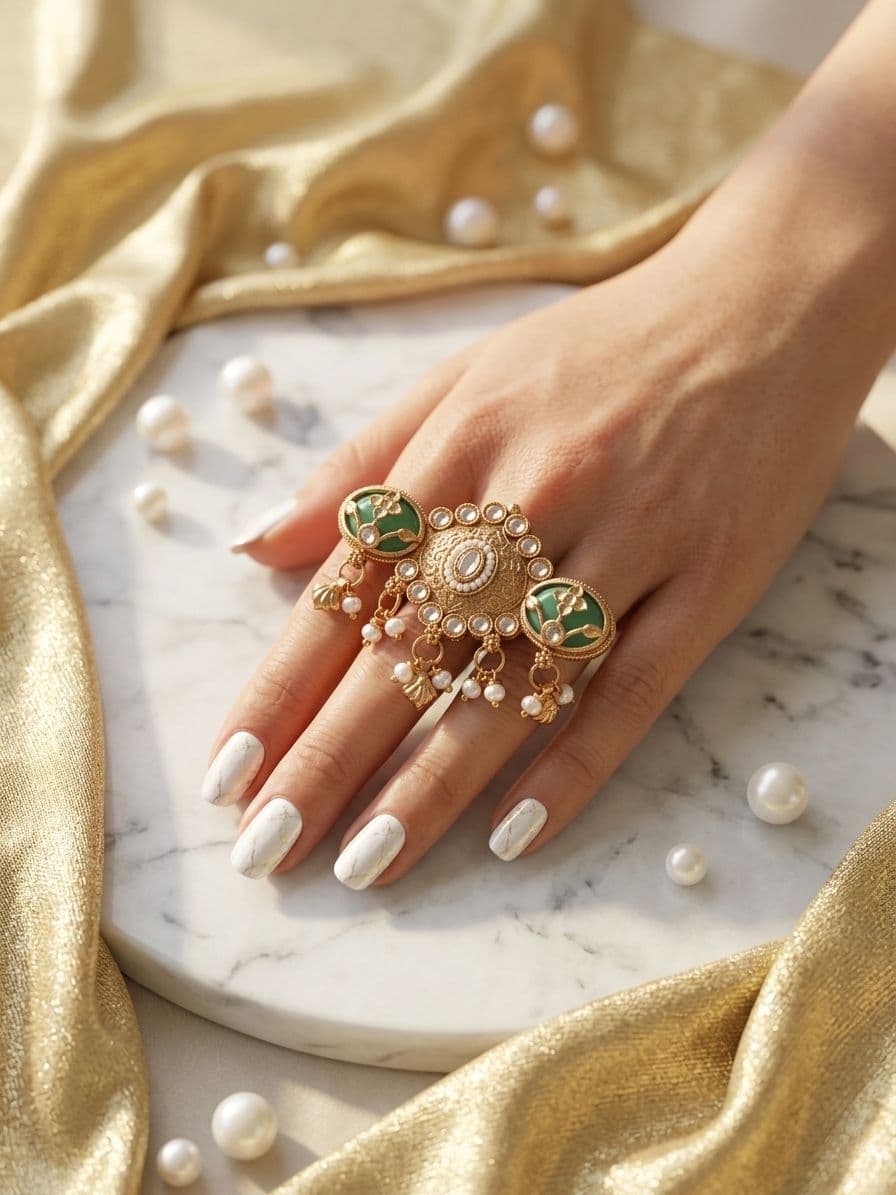 Three Finger Statement Ring0