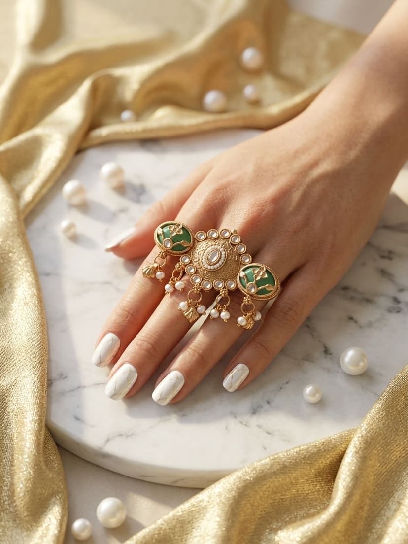 Three Finger Statement Ring0